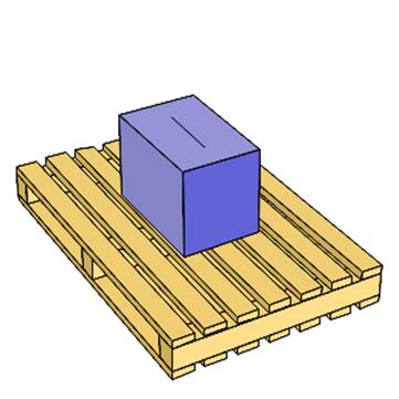 A box on a pallet

Description automatically generated