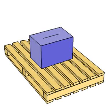 A box on a pallet

Description automatically generated